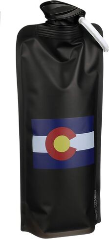 Vapur | Collapsible Water Bottle | Reusable Leak Proof Water Bottles with Carabiner for Working Out, Camping, Backpacking, Hiking, & Travel! | States Anti-Bottle in Saudi Arabia
