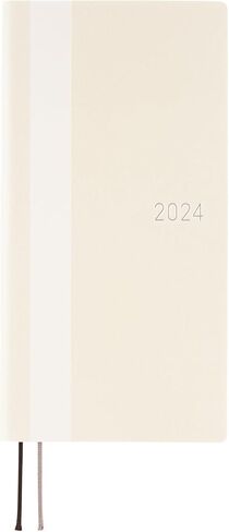 Hobonichi Techo Weeks [Japanese/Weekly Monthly Planner/Tall and Slim Size/Apr 2024 Start] White Line: Ivory in Saudi Arabia