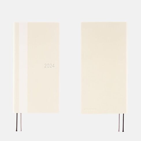 Hobonichi Techo Weeks [Japanese/Weekly Monthly Planner/Tall and Slim Size/Apr 2024 Start] White Line: Ivory in Saudi Arabia