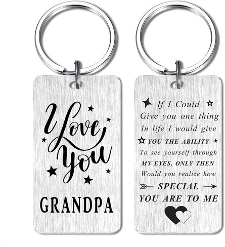 هدايا عيد الميلاد الجد - عيد ميلاد سعيد عيد الميلاد هدية سلسلة المفاتيح للجد من حفيدة - كابوس قبل عيد الميلاد الجد عيد الحب هدايا عيد ميلاد الأب من الأحفاد in Kuwait