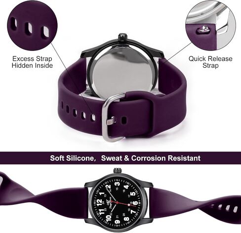 Nurse Watchs for Women Waterproof Watch for Nursing Analog Quartz Watch in Saudi Arabia