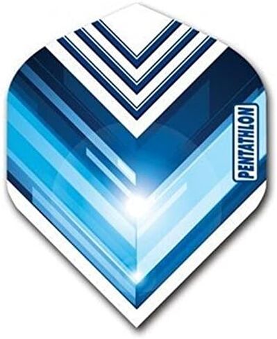 US Darts Pentathlon Blue Standard Flights - 3 Sets (9 Flights) - 100 Micro Ex-Tough Style 3 in Saudi Arabia
