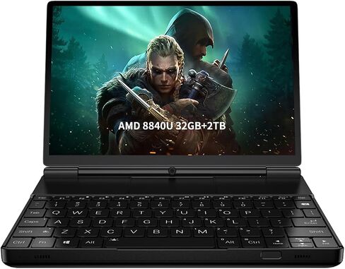 GPD Win Max 2 2024 [AMD Ryzen 7 8840U-32GB+2TB] 10.1 Inches Mini Handheld Win 11 PC Video Game Console Gameplayer 1920X1200 TouchScreen Laptop Tablet PC 1TB M.2 SSD Storage in Saudi Arabia