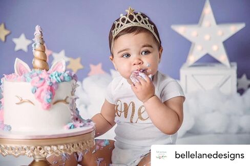 1st Birthday Onesie Girl, First Birthday Outfit Girl, 1 Year Old Girl, Smash Cake Outfit, Sparkle Glitter Gold Bodysuit, Short Sleeve 002 (12-18 Month Short Sleeve) in Saudi Arabia