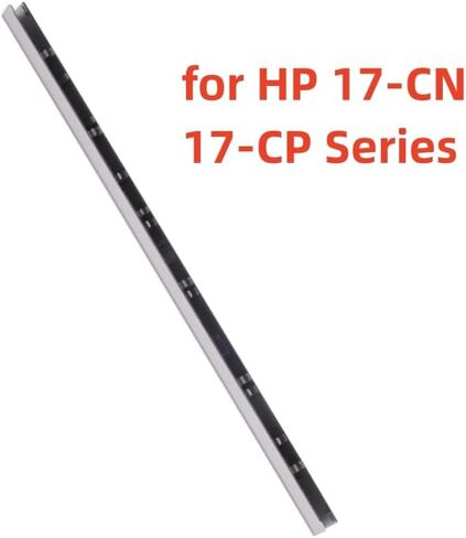 LCD Hinge Trunks Rear Cover Clip Trim Cap Case Replacement for HP 17-CN 470 G8 17-CP TPN-L140 Series Laptop Display Bezel Hinge Cover Strip Silver in Saudi Arabia