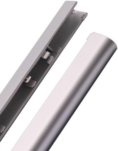 LCD Hinge Trunks Rear Cover Clip Trim Cap Case Replacement for HP 17-CN 470 G8 17-CP TPN-L140 Series Laptop Display Bezel Hinge Cover Strip Silver in Saudi Arabia