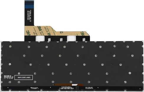 لوحة مفاتيح بديلة جديدة بإضاءة خلفية لجهاز الكمبيوتر المحمول MSI GS66 Stealth GE66 Raider GP66 Series MS-16V1 MS-16V2 MS-16V3 MS-1541 MS-1542 لوحة مفاتيح رمادية بتصميم أمريكي in Saudi Arabia
