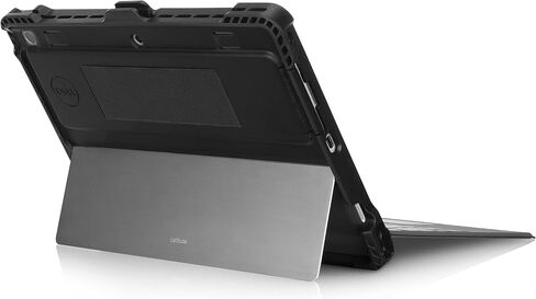 حافظة Dell DELL-RG1322C من الدرجة التجارية لجهاز Latitude 7320 قابلة للفصل، حامل قلم، مسند، حزام كتف قابل للإزالة، حماية قوية، ممتص للصدمات من مادة TPU، أسود in Kuwait