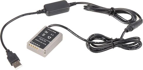 وصلة توصيل DC للبطارية الدمية BLN-1 كاملة فك التشفير من FocusFoto مع كابل محول إمداد الطاقة USB لـ Olympus OM-D E-M1، E-M5، E-M5 Mark II، Pen E-P5، Pen-F بنك طاقة بطارية الكاميرا in Saudi Arabia