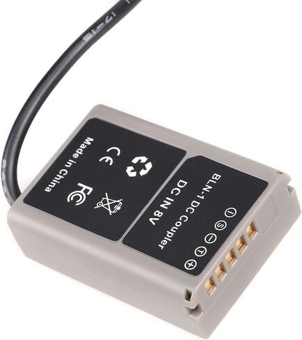 وصلة توصيل DC للبطارية الدمية BLN-1 كاملة فك التشفير من FocusFoto مع كابل محول إمداد الطاقة USB لـ Olympus OM-D E-M1، E-M5، E-M5 Mark II، Pen E-P5، Pen-F بنك طاقة بطارية الكاميرا in Saudi Arabia