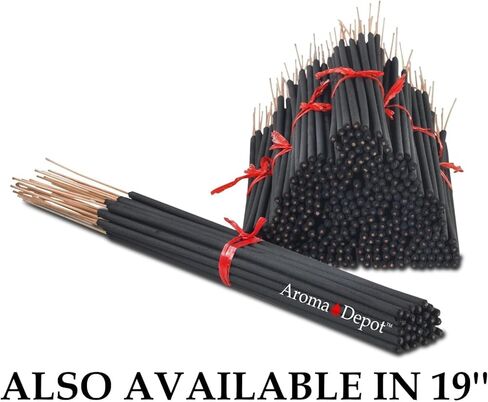 Kush Most Exotic Charcoal 7" Incense Sticks. Approx. 85 to 100 Sticks Per Bundle, Length - 7 Inches, Each Natural Stick Burns for 35 to 45 mins Each. Long Lasting. Guarantee 100% Pure in Saudi Arabia