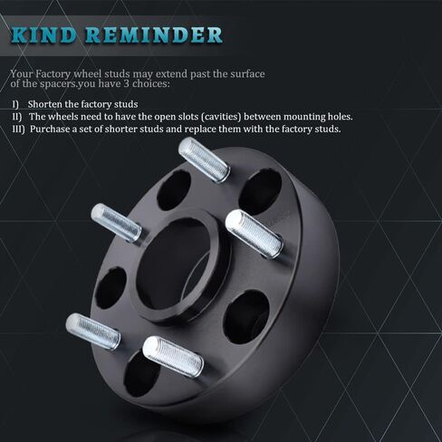 IRONTEK 1.5" 5x127mm Wheel Spacers for Jeep JK 5x5 Hubcentric Spacer Adapters (71.5mm Hub Bore,1/2" x20 Studs) Fits for Jeep 99-10 Grand Cherokee WJ/WK, 07-18 Wrangler JK/JKU, 06-10 Commander XK 38mm in Saudi Arabia