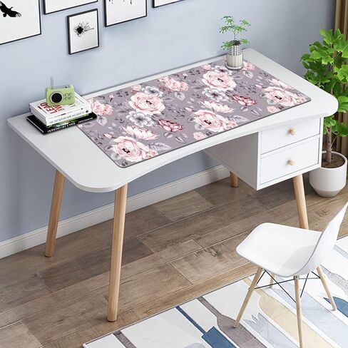 Extended Large Gaming Mouse Pad with Stitched Edges, XXL Mouse Pad Large (31.5x11.8 Inch) w/Brilliant Design, Desk Mat Keyboard Pad with Anti Slip Base, Multifunctional Desk Pad - Beach Starfish in Saudi Arabia