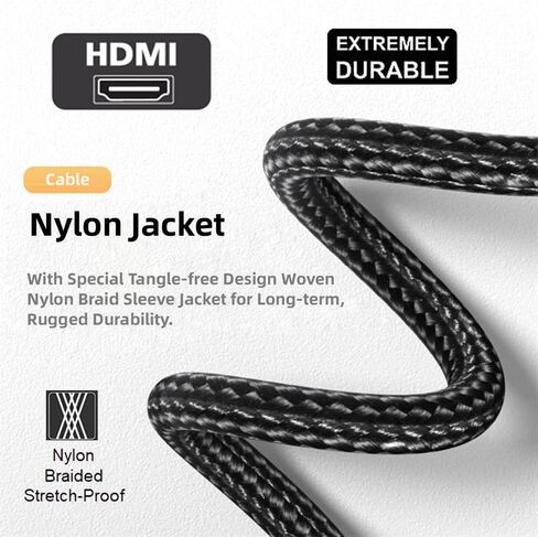 Xiwai 4K Micro HDMI 1.4 ذكر 90 درجة زاوية يمين إلى HDMI أنثى تمديد كابل لكاميرا DV MP4 تيار مستمر للكمبيوتر المحمول in Saudi Arabia