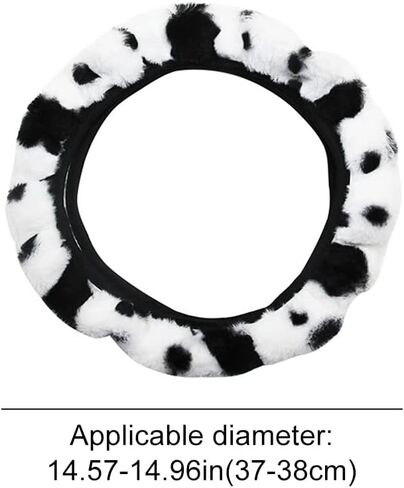 غطاء عجلة القيادة الناعم واقي عجلة قيادة السيارة العالمي القابل للتنفس ومضاد للانزلاق لشاحنة السيارات in Kuwait