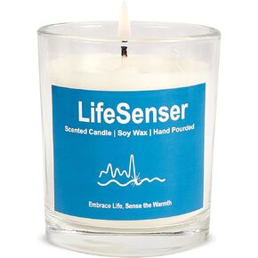 Vanilla Candles for Home Scented - 30 Hour Burn Time - Natural Soy Candles Ultra Clean Burn Aromatherapy Jar Candle (White - 10.9oz)