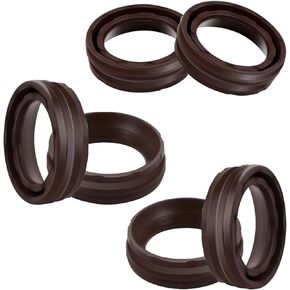 5184778AB Spark Plug Gasket/Spark Plug Tube Seal Compatible With select 2012-2024 Jeep Wrangler JK/JL/Gladiator JT/Cherokee/Grand Cherokee 3.6L models(6pcs)