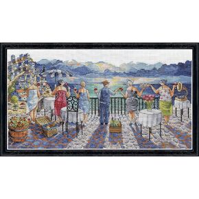 Design Works Crafts After The Shift Counted Cross Stitch Kit