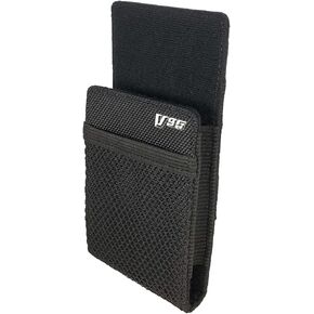V95 Universal Nylon Pocket Cellphone Holster for SpectraLink Versity 95 & 96 Series and Cisco WebEx 860- with Ratchet Belt Clip and Mesh Pocket & Pen Holder