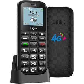 4G-LTE Unlocked Cell Phones for Elderly, Big Button Cell Phones for Seniors, Basic Feature Mobile Phone with SOS Button,Type-C with Charging Dock,Large Capacity Battery,Dual-SIM in Kuwait