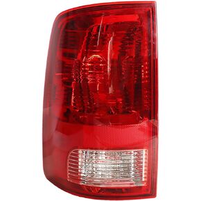 WFLNHB LH Tail Light Replacement for 2009-2018 Ram 1500 2500 3500 Taillamp Rear Break Light Lamp Assembly CH2818124 55277414AF Driver Side
