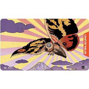 UniVersus Godzilla Challenger Series - Mothra Playmat - 24 x 14 Neoprene Mat, Tabletop Card Game Accessory, UVS Games, Officially Licensed