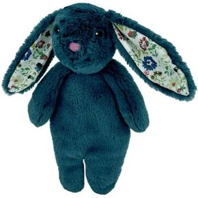 Pet Lou Floppy Rabbit, 13-inch Height, Navy Blue, Super Soft, Animal Plush Toys