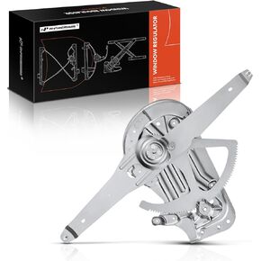A-Premium Electric Power Window Regulator Without Motor Compatible with Volvo S80 1999-2006, Front Right Passenger Side