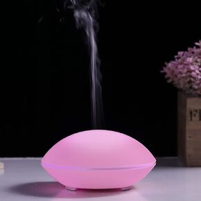 USB Essential Oil Diffuser, Mini Cute Shell Shape Aromatherapy Diffuser for Kids, 80ml Ultrasonic Air Fresher USB Humidifier, BPA Free and Waterless Auto Off Safety for Baby, Kids Bedroom