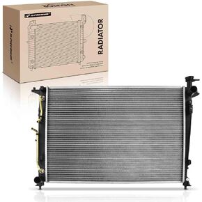 A-Premium Engine Coolant Radiator Assembly with Transmission Oil Cooler Compatible with Kia Sorento 2016 2017 2018, V6 3.3L, Automatic Transmission