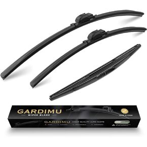 Replacement for Passport 2019-2024 Front and Rear Windshield Wiper Blade, 2 Pieces of Car Front Rear Window Wiper Blades for 2019 2020 2021 2022 20233 2024