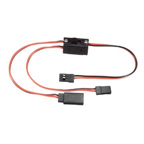 uxcell RC Products 3 Way On/Off Servo Wire Switch for JR Futaba Charge Cord 2pcs