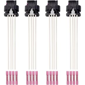 ENA Set of 4 Electrical Ignition Coil Connector Plug Harness Compatible with Hyundai Kia Elantra Kona Forte Seltos Soul l4 2.0L 2016 2017 2018 2019 2020 2021 2022 Replacement for S2894