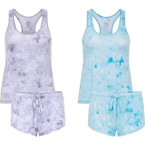Rene Rofe 2 Pack: Tank Top and Sleep Shorts Set