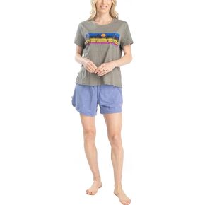 Ocean Pacific Daybreakers Women's Sleep and Lounge Short Set