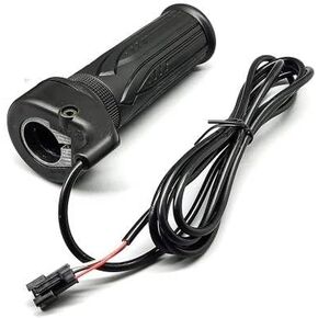 SYNERGY Electric Motorcycle Accelerator Right Hand Full Twist Throttle Ebike Throttle Compatible 12V-72V Suitable for 500W 1000W 1500W Hub Motor (Accelerator Non Waterproof)