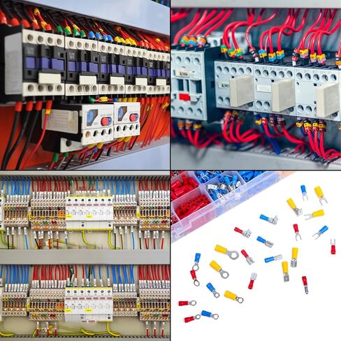 Wire Connectors - Terminals Electrical Connectors Kit Crimp Connector Mixed Connector Set 1200pcs, Style 1 in Saudi Arabia