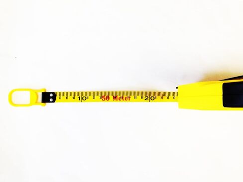 The Perfect Measuring Tape Company - شريط قياس المساح - إعادة اللف والمدمج - مزدوج الجوانب - 100 قدم (قدم) / 30 مترًا (متر) in Saudi Arabia