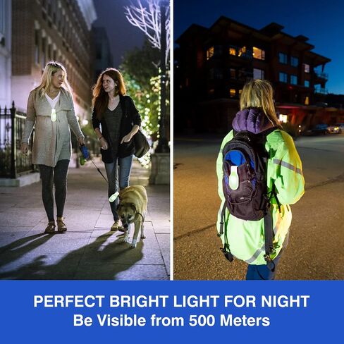 Nursing Night Light Clip on Rechargeable NightShift Nurse Light Hands Free LED Flashlights Running Lights for Walking Running Pets Outdoor Emergency (Pink) in Saudi Arabia
