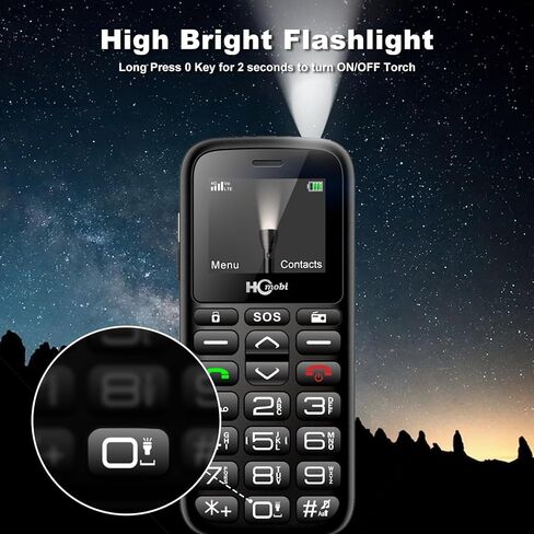 4G-LTE Unlocked Cell Phones for Elderly, Big Button Cell Phones for Seniors, Basic Feature Mobile Phone with SOS Button,Type-C with Charging Dock,Large Capacity Battery,Dual-SIM in Kuwait