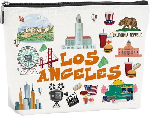 Chicago Makeup Bag Chicago Lover Gifts Travel Chicago Souvenir Gift Cosmetic Bag Chicago Accessories for Women Girls Mom BFF Birthday Christmas Friendship Bachelorette Party Favors Girls Trip Gifts in Saudi Arabia