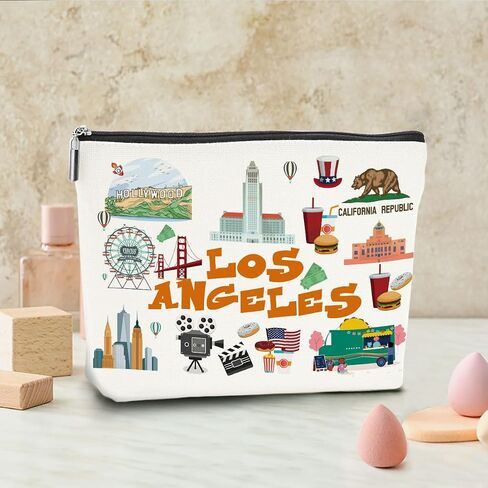 Chicago Makeup Bag Chicago Lover Gifts Travel Chicago Souvenir Gift Cosmetic Bag Chicago Accessories for Women Girls Mom BFF Birthday Christmas Friendship Bachelorette Party Favors Girls Trip Gifts in Saudi Arabia