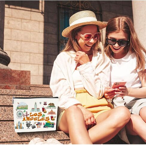 Chicago Makeup Bag Chicago Lover Gifts Travel Chicago Souvenir Gift Cosmetic Bag Chicago Accessories for Women Girls Mom BFF Birthday Christmas Friendship Bachelorette Party Favors Girls Trip Gifts in Saudi Arabia