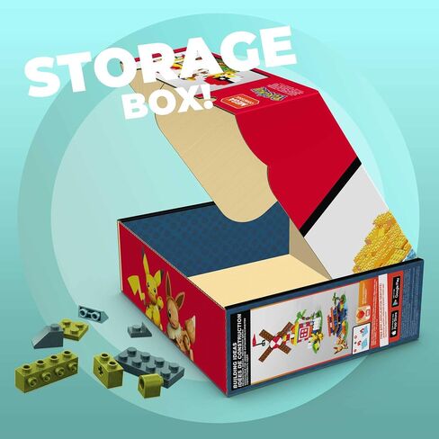 Mega Pokémon Building Box Building Set with 450 Compatible Bricks and Pieces in Saudi Arabia