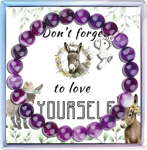 Donkey Bracelet for Women Donkey Bracelet Donkey Gifts for Donkey Lover Donkey Spirit Animal Gifts Inspirational Gifts Donkey Jewelry for Women in Saudi Arabia