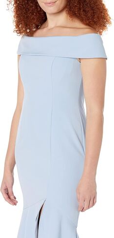 Adrianna Papell Women's Crepe Ruffle Gown in Saudi Arabia