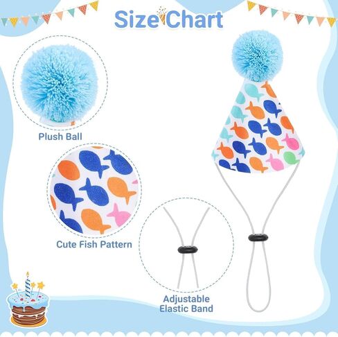 لوازم حفلات أعياد الميلاد للقطط من بينجبيت، ديكورات حفلات أعياد الميلاد بطابع قطة جميلة مع قبعة عيد ميلاد للقطط، باندانا، لافتة عيد ميلاد، بالونات حروف مواء للقطط والكلاب الصغيرة والجرو الصغير in Kuwait