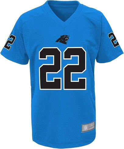 Christian McCaffrey Carolina Panthers NFL Kids Youth 8-20 Blue Alternate Performance Player Jersey in Saudi Arabia
