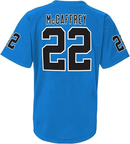 Christian McCaffrey Carolina Panthers NFL Kids Youth 8-20 Blue Alternate Performance Player Jersey in Saudi Arabia