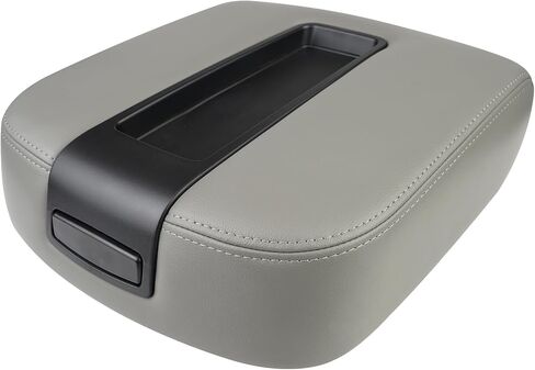 Center Console lid Armrest Cover Compatible with Chevy Avalanche 2007-2014 Silverado Suburban 1500 2500 GMC Yukon Sierra 2500HD 3500HD Armrest Center Console Cover Kit Replaces 15217111(Beige) in Saudi Arabia